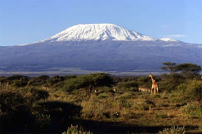 Mount Kilimanjaro, in Tanzania