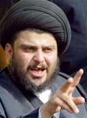 Radical Iraqi cleric Muqtada al-Sadr says U.S. trying to distance Syria, Iraq