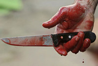 Boy stabs himself in the head while playing serial killer