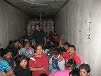 97 Illegal Immigrants Discovered inside Refrigerated Trailer in Arizona