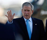 With Katrina in mind, Bush heads to Texas to say hello to Gustav