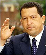 Venezuela's Chavez visits London, but won't meet Blair