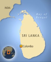 Buddhist celebrations are not dimmed in Sri Lanka