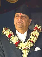 Nepal's king calling for dialogue with opposition