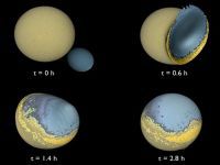 Mathematical model indicates that Earth may have had two moons. 45045.jpeg