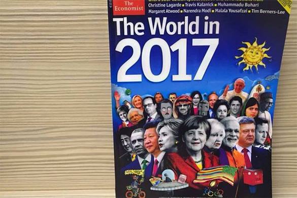 Ukraine's Poroshenko ridiculed for replacing Putin's photo on the cover of The Economist. Poroshenko on the cover of The Economist