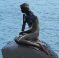 Little Mermaid statue in Denmark found draped in Muslim dress
