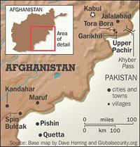 Pakistani kill or wound 25 militants in strike at Afghanistan’s border