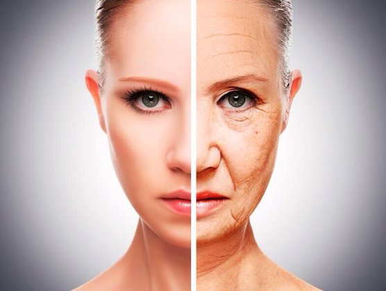Woman's Aging Skin Develops Cosmetic Industry. Woman's Aging Skin Develops Cosmetic Industry