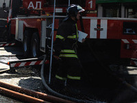 Passenger bus burns in Moscow center, 2 killed. 48091.jpeg