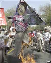 Indians to protest Bush visit