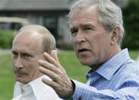 George W. Bush praises Putin's truthfulness, puzzles Russian experts