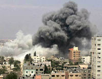 Three Hamas men killed in Israeli airstrike
