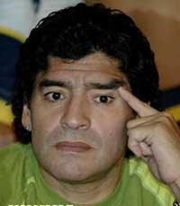 Maradona showing marked signs of improvement