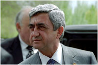 Armenian President Serzh Sarksyan to Visit Turkey