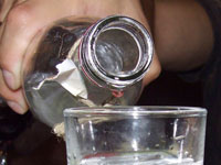 One Liter of Vodka Lethal to Skinny Man