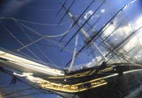 Fire causes heavy damage to historic British clipper ship Cutty Sark