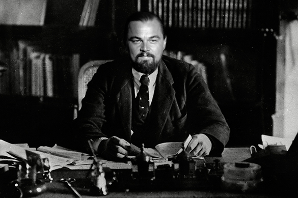 Leonardo DiCaprio wants to play Putin and Lenin. Leonardo DiCaprio as Lenin