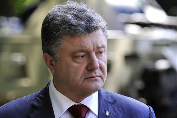 Ukraine's Poroshenko sees real truce in Ukraine. Petro Poroshenko