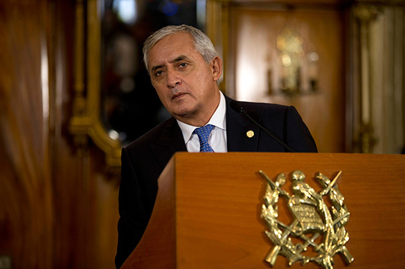 Guatemala president resigns after arrest warrant. Molina