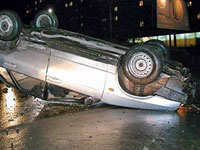 car crash for Guinness Book