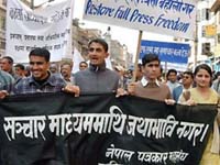 Hundreds demonstrate in Nepalese capital