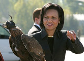 Condoleezza Rice in Kyrgyzstan