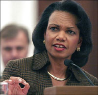 Condoleezza Rice expresses unease over African crisis spots