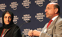 Saudi princess, at Davos forum, says: 'I'd let women drive'