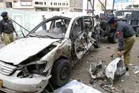 Car bomb blasts in Pakistan: 5 killed, 34 wounded