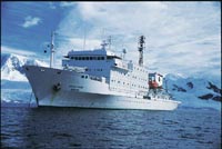 Crewman missing from U.S. research ship in Antarctic area