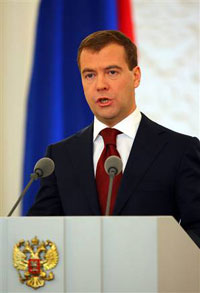 Medvedev Blames Ukraine for Anti-Russian Course