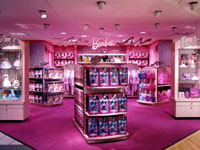 First Barbie entertainment theme store produces scoop