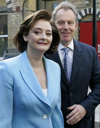 Tony Blair's wife represents family of slain Canadian