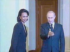 Condoleeza Rice Vladimir Putin