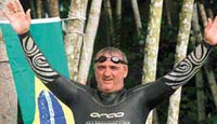 Slovenian man swims 5,265-kilometer Amazon River