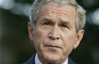 Bush believes bailout cost to be much less than 700 billion dollars