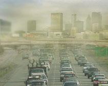 city smog