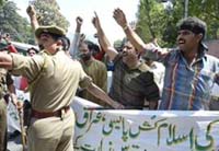 Kashmiri separatists protest planned execution of convicted terrorist