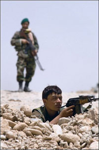 NATO soldier, civilians, militants killed in Afghanistan