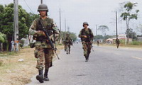 Army patrols control streets of Monterrey