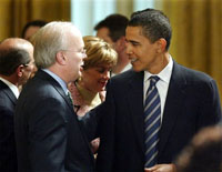 Obama, other U.S. senators in New Orleans for Katrina hearing