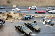 Fatal car accident in U.S., driver killed
