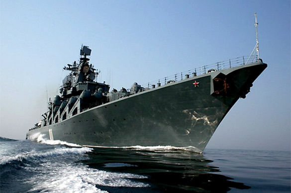 Russia's Pacific Fleet flagship Varyag arrives at South Korea port of Pusan. 60237.jpeg