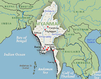Two bombs exploded in Myanmar capital
