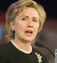 Clinton expects Bush to leave troops in Iraq