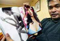 Trial opens for Playboy Indonesia's editor-in-chief