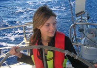 Sixteen-Year-Old Jessica Watson Sets off on Round-World Sail