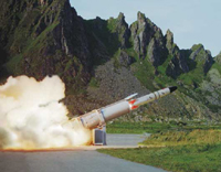 Russia launches test missile in bid to scare USA
