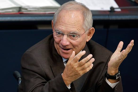 German Finance Ministry calls on West to cooperate with Russia. Schauble